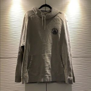 American Eagle Grey Hoodie Size XXL 100% Cotton